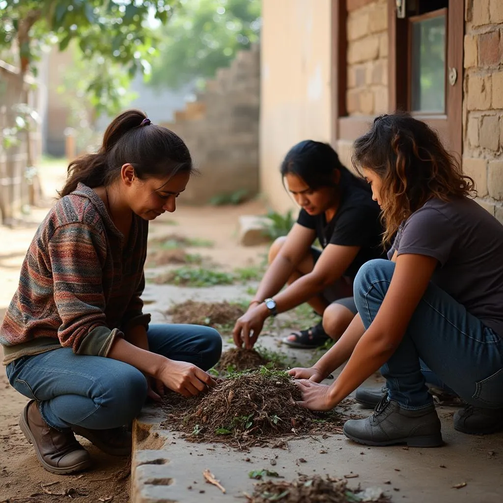 Valores comunitarios en acción